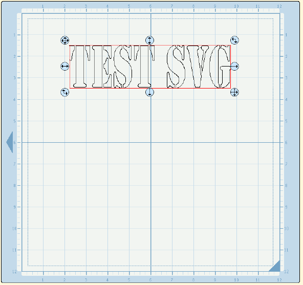 Non-cutting annotation in Inkscape