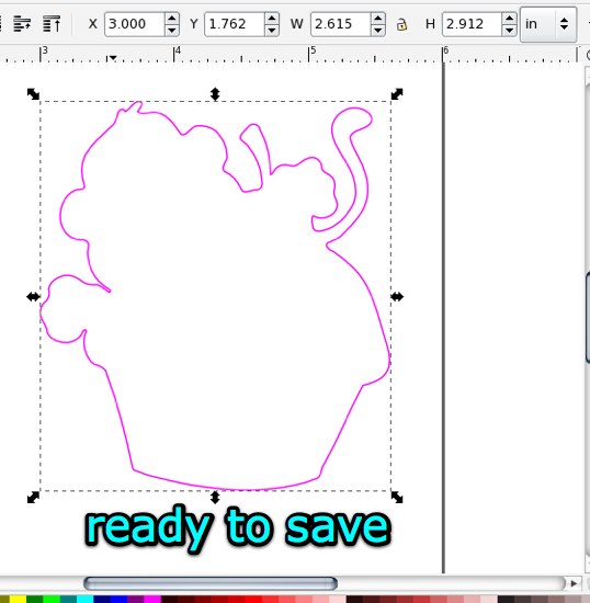 Print &amp; Cut with SCAL and Inkscape