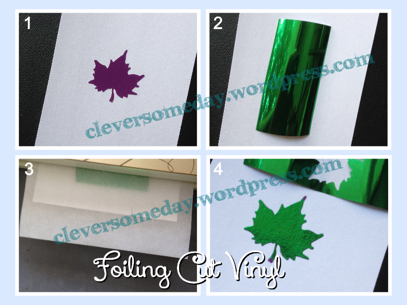 How to Foil Adhesive Vinyl