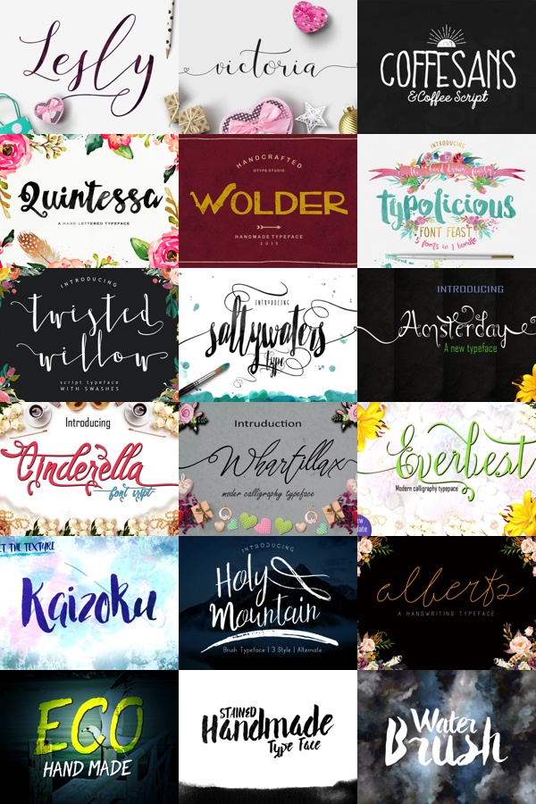 Learn how to use these crafter friendly fonts at cleversomeday.wordpress.com