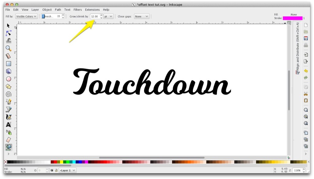inkscape font change inkscape font change