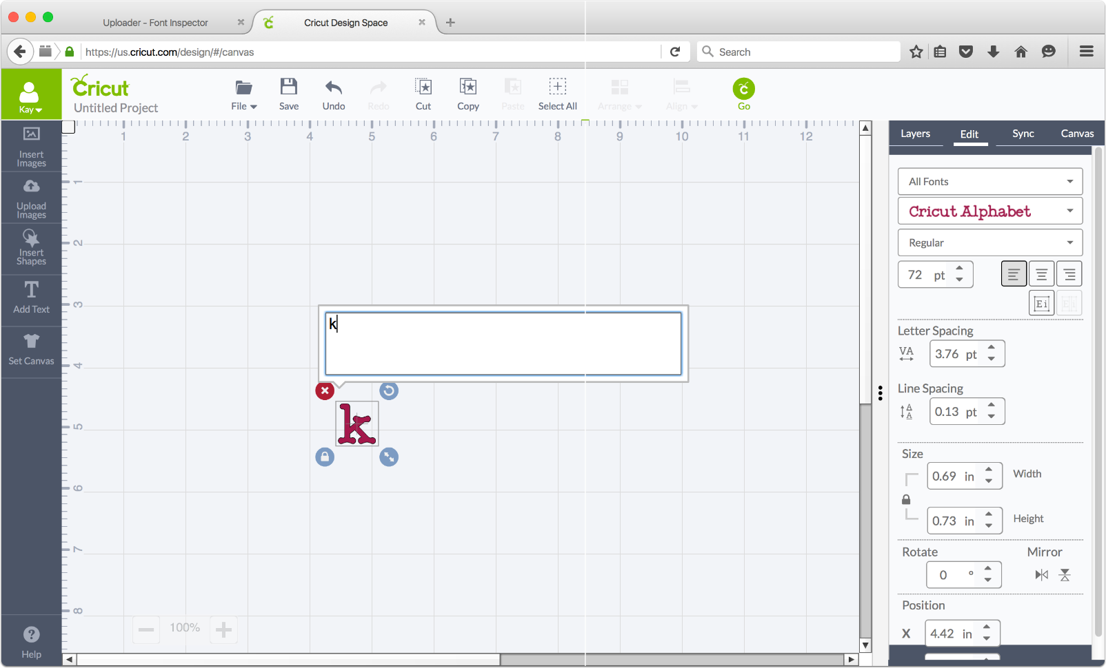 Cool new online character mapping tool